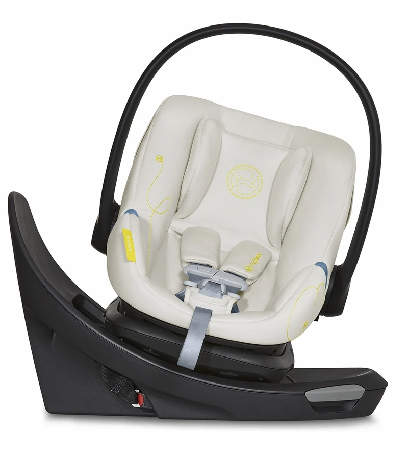 Cybex Aton G Swivel Infant Car Seat - Seashell Beige 1 Cybex Aton G Swivel Infant Car Seat - Seashell Beige
