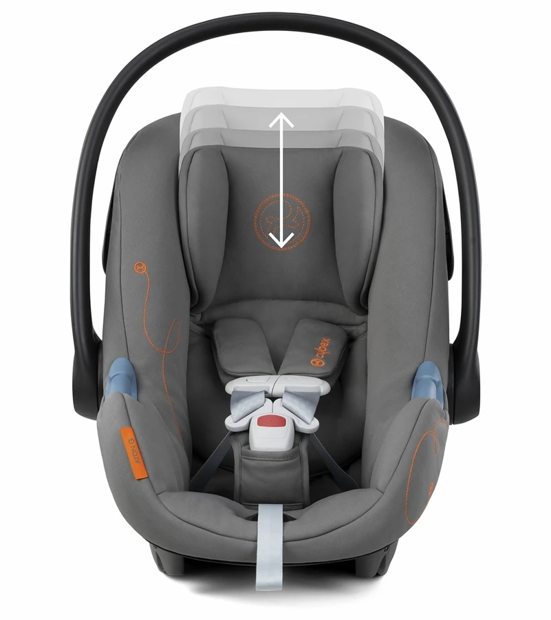 Cybex Aton G Swivel SensorSafe Infant Car Seat - Lava Grey 3 Cybex Aton G Swivel SensorSafe Infant Car Seat - Lava Grey - Image 3