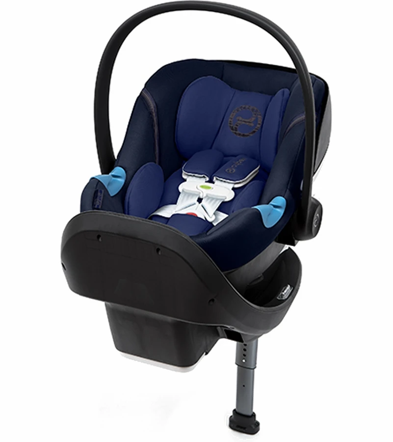 Cybex Aton M SensorSafe Infant Car Seat - Denim Blue 1 Cybex Aton M SensorSafe Infant Car Seat - Denim Blue