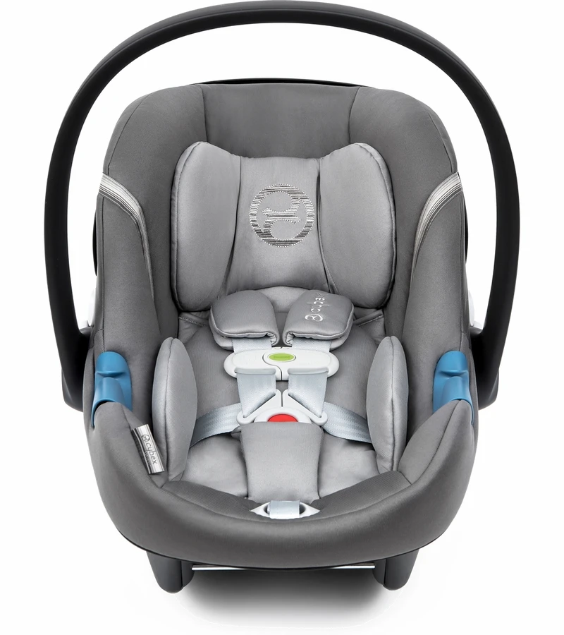 Cybex Aton M SensorSafe Infant Car Seat - Denim Blue 2 Cybex Aton M SensorSafe Infant Car Seat - Denim Blue - Image 2