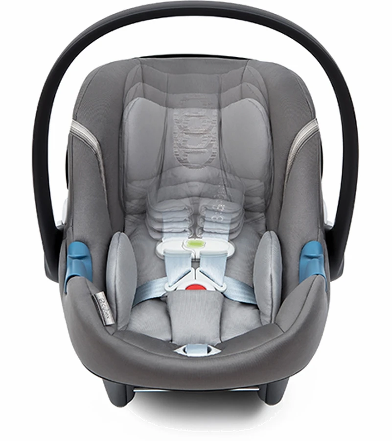 Cybex Aton M SensorSafe Infant Car Seat - Pepper Black 3 Cybex Aton M SensorSafe Infant Car Seat - Pepper Black - Image 3