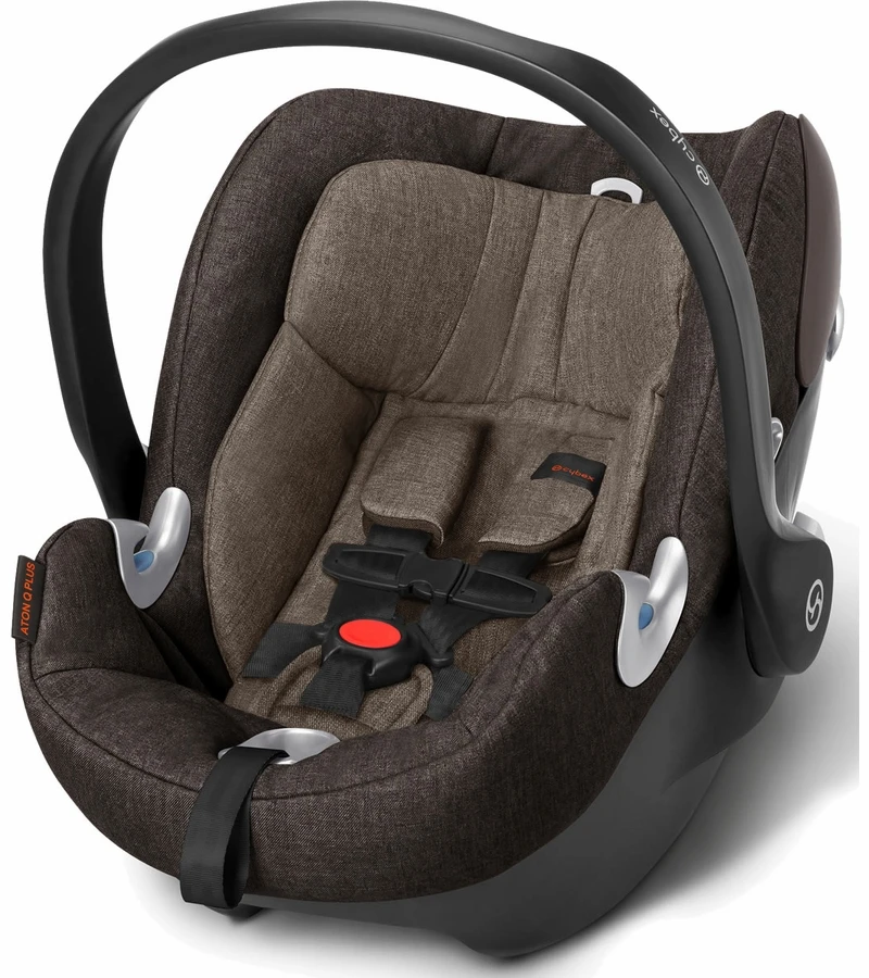Cybex Aton Q Plus Infant Car Seat 2016 Desert Khaki 2 Cybex Aton Q Plus Infant Car Seat 2016 Desert Khaki - Image 2