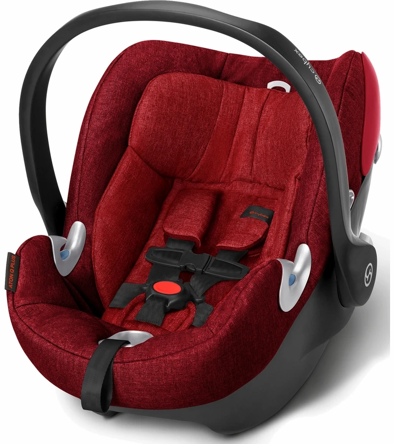 Cybex Aton Q Plus Infant Car Seat 2016 Hot & Spicy 2 Cybex Aton Q Plus Infant Car Seat 2016 Hot & Spicy - Image 2