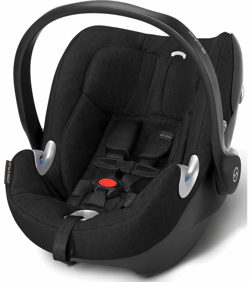 Cybex Aton Q Plus Infant Car Seat - Black Beauty 2 Cybex Aton Q Plus Infant Car Seat - Black Beauty - Image 2