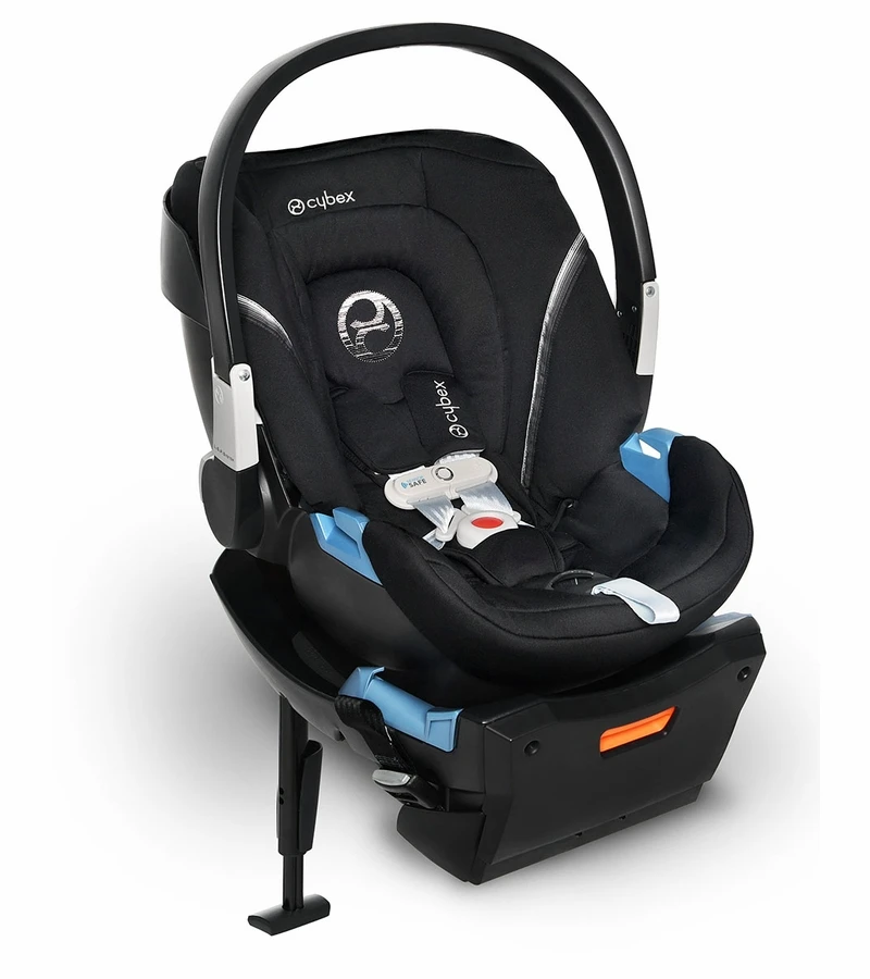 Cybex Balios S Lux Full Size Stroller + Aton 2 SensorSafe Travel System Bundle - Soho Grey / Lavastone Black 7 Cybex Balios S Lux Full Size Stroller + Aton 2 SensorSafe Travel System Bundle - Soho Grey / Lavastone Black - Image 7