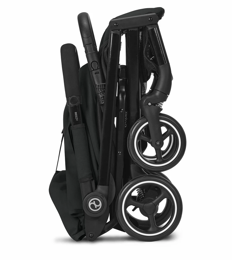 Cybex Beezy 2 Compact Stroller + Aton 2 SensorSafe Travel System Bundle - Ocean Blue / Lavastone Black 7 Cybex Beezy 2 Compact Stroller + Aton 2 SensorSafe Travel System Bundle - Ocean Blue / Lavastone Black - Image 7