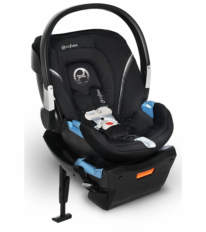 Cybex Beezy Compact Stroller + Aton 2 SensorSafe Travel System Bundle - River Blue / Lavastone Black 7 Cybex Beezy Compact Stroller + Aton 2 SensorSafe Travel System Bundle - River Blue / Lavastone Black - Image 7