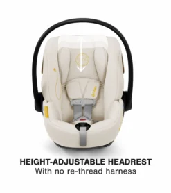 Cybex Cloud G Comfort Extend Reclining Infant Car Seat With Anti-Rebound Bar - Seashell Beige -Britax || Graco || Maxi-Cosi Shop cybex cloud g comfort extend reclining infant car seat with anti rebound bar seashell beige 46