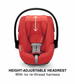Cybex Cloud G Lux SensorSafe Comfort Extend Reclining Infant Car Seat - Hibiscus Red -Britax || Graco || Maxi-Cosi Shop cybex cloud g lux sensorsafe comfort extend reclining infant car seat hibiscus red 32