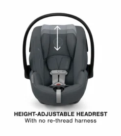 Cybex Cloud G Lux SensorSafe Comfort Extend Reclining Infant Car Seat - Monument Grey 10 Cybex Cloud G Lux SensorSafe Comfort Extend Reclining Infant Car Seat - Monument Grey -Britax || Graco || Maxi-Cosi Shop cybex cloud g lux sensorsafe comfort extend reclining infant car seat monument grey 48