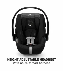 Cybex Cloud G Lux SensorSafe Comfort Extend Reclining Infant Car Seat - Moon Black -Britax || Graco || Maxi-Cosi Shop cybex cloud g lux sensorsafe comfort extend reclining infant car seat moon black 37
