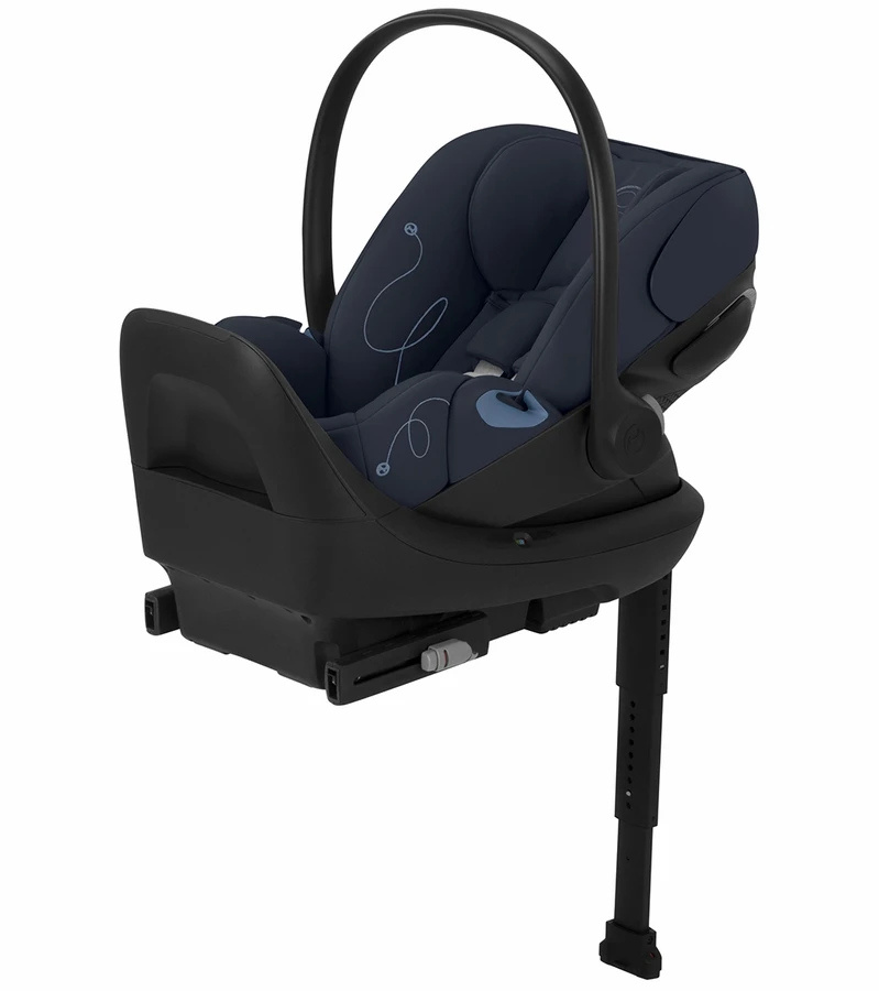 Cybex Cloud G Lux SensorSafe Comfort Extend Reclining Infant Car Seat - Ocean Blue 1 Cybex Cloud G Lux SensorSafe Comfort Extend Reclining Infant Car Seat - Ocean Blue