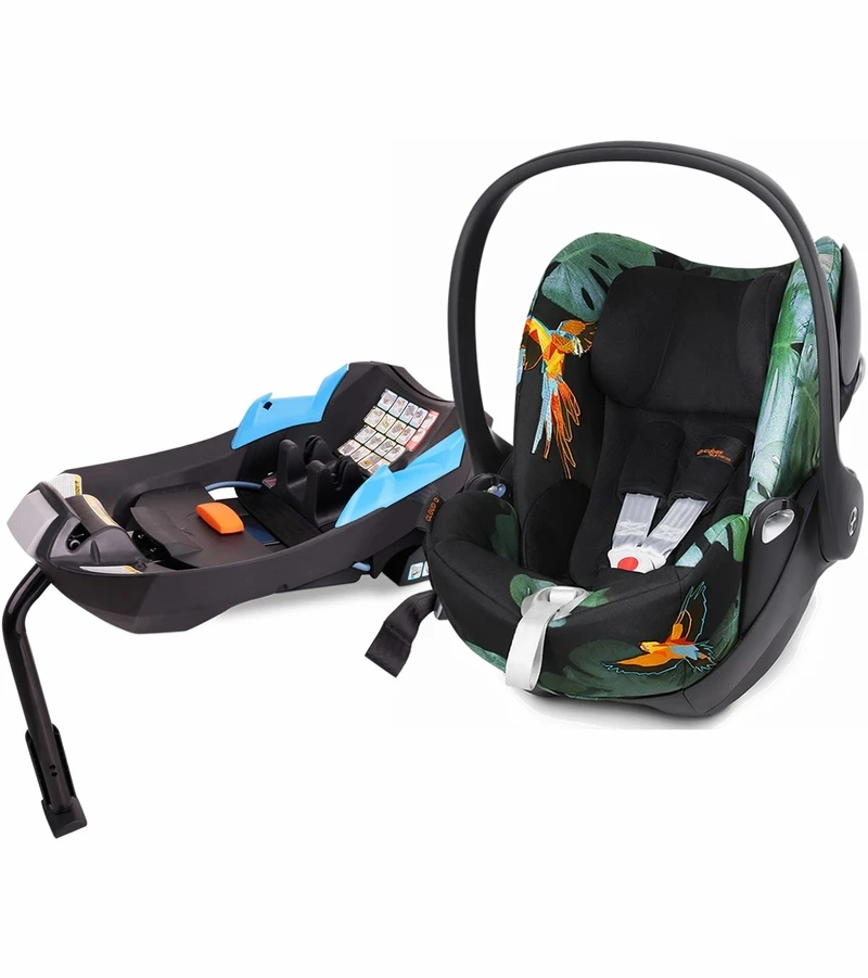 Cybex Cloud Q Infant Car Seat 2015 Birds Of Paradise 1 Cybex Cloud Q Infant Car Seat 2015 Birds Of Paradise