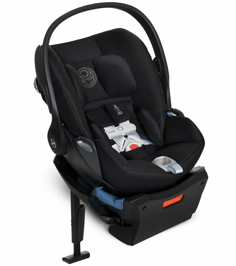 Cybex Cloud Q SensorSafe Reclining Infant Car Seat - Stardust Black 2 Cybex Cloud Q SensorSafe Reclining Infant Car Seat - Stardust Black - Image 2