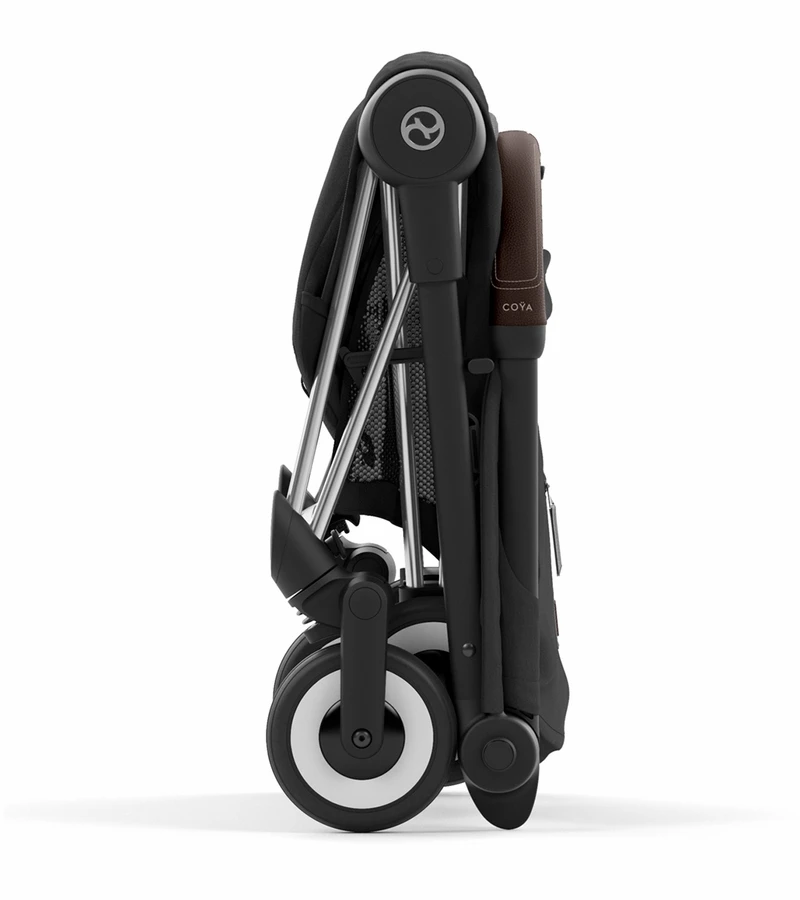 Cybex COYA Compact Stroller + Cloud G Lux SensorSafe Travel System Bundle - Rose Gold / Mirage Grey / Moon Black 7 Cybex COYA Compact Stroller + Cloud G Lux SensorSafe Travel System Bundle - Rose Gold / Mirage Grey / Moon Black - Image 7