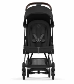 Cybex COYA Compact Stroller + Cloud Q SensorSafe Travel System Bundle - Rose Gold / Peach Pink / Stardust Black 10 Cybex COYA Compact Stroller + Cloud Q SensorSafe Travel System Bundle - Rose Gold / Peach Pink / Stardust Black -Britax || Graco || Maxi-Cosi Shop cybex coya compact stroller cloud q sensorsafe travel system bundle chrome sepia black stardust black 9