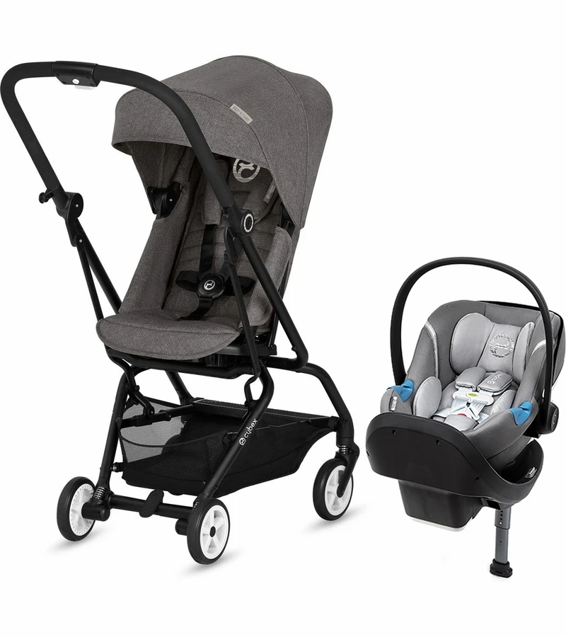 Cybex Eezy S Twist + Aton M SensorSafe Travel System - Manhattan Grey 2 Cybex Eezy S Twist + Aton M SensorSafe Travel System - Manhattan Grey - Image 2