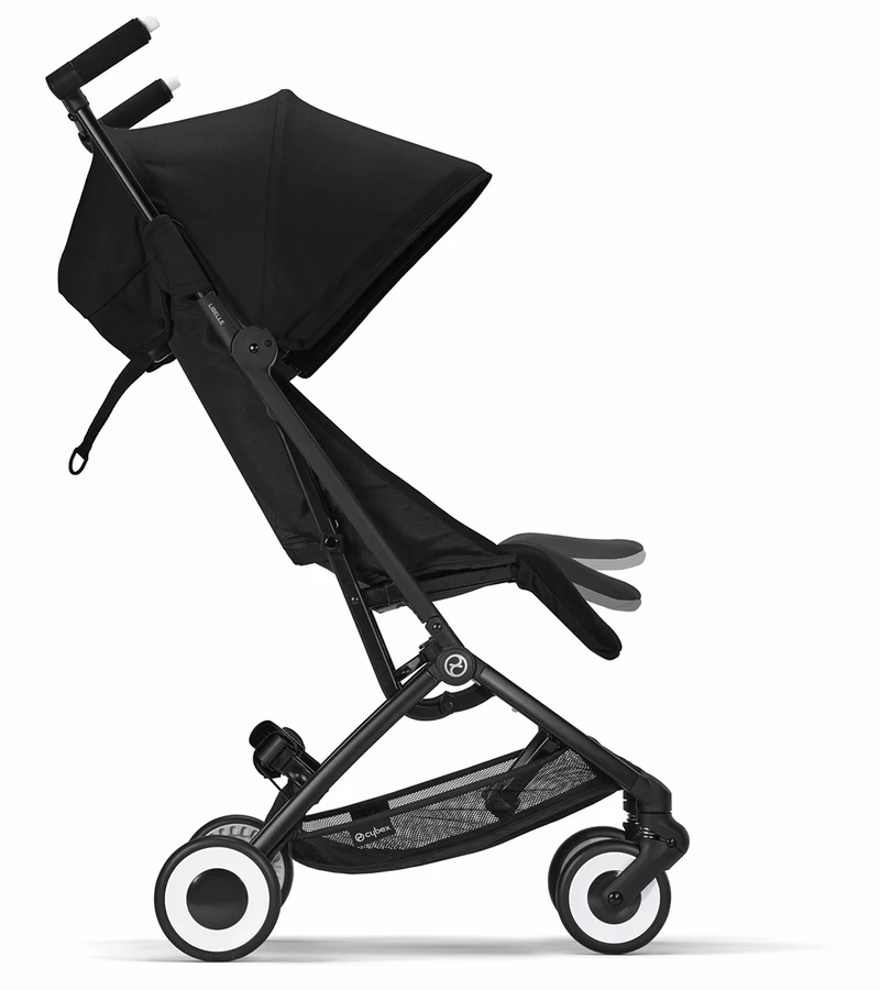 Cybex Libelle 2 Compact Stroller + Aton 2 SensorSafe Travel System Bundle - Lava Grey / Lavastone Black 2 Cybex Libelle 2 Compact Stroller + Aton 2 SensorSafe Travel System Bundle - Lava Grey / Lavastone Black - Image 2