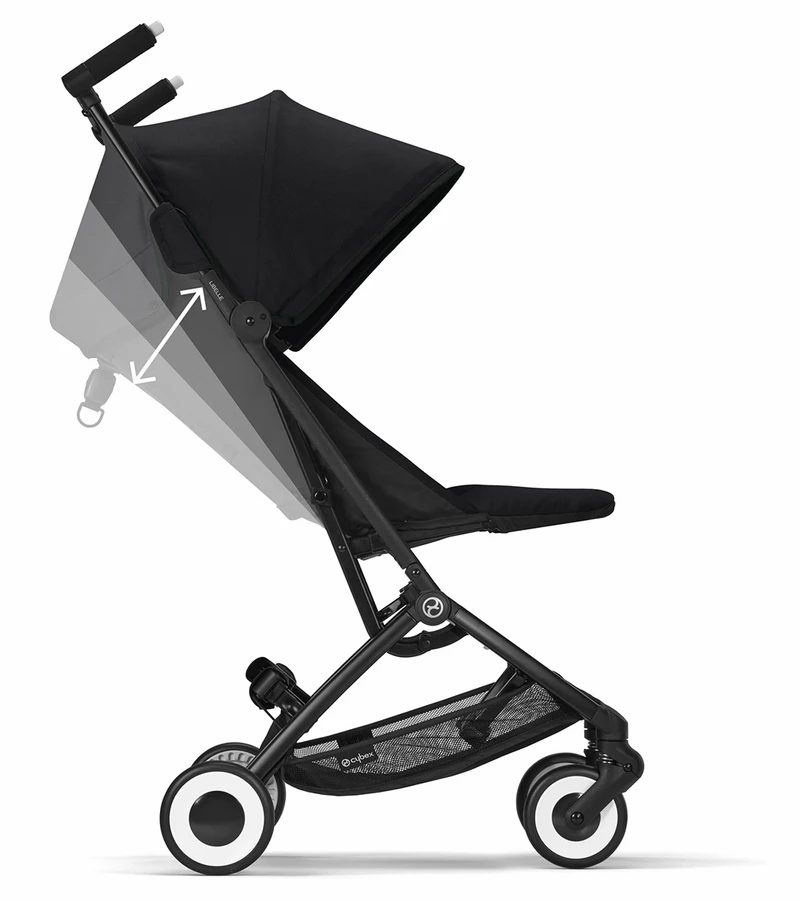 Cybex Libelle 2 Compact Stroller + Aton 2 SensorSafe Travel System Bundle - Lava Grey / Lavastone Black 3 Cybex Libelle 2 Compact Stroller + Aton 2 SensorSafe Travel System Bundle - Lava Grey / Lavastone Black - Image 3