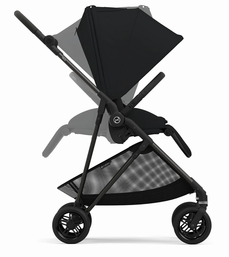 Cybex Melio Carbon 3 + Aton G Travel System Bundle - Moon Black / Moon Black 2 Cybex Melio Carbon 3 + Aton G Travel System Bundle - Moon Black / Moon Black - Image 2