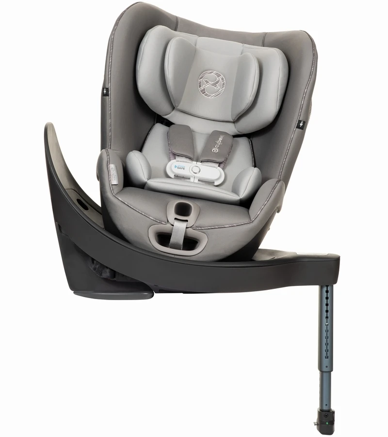CYBEX Sirona S Rotating Convertible Car Seat With Load Leg And SensorSafe - Manhattan Grey 1 CYBEX Sirona S Rotating Convertible Car Seat With Load Leg And SensorSafe - Manhattan Grey