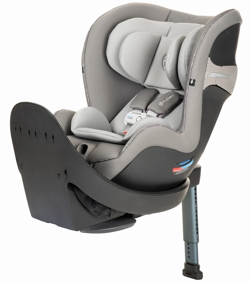 CYBEX Sirona S Rotating Convertible Car Seat With Load Leg And SensorSafe - Manhattan Grey 2 CYBEX Sirona S Rotating Convertible Car Seat With Load Leg And SensorSafe - Manhattan Grey - Image 2