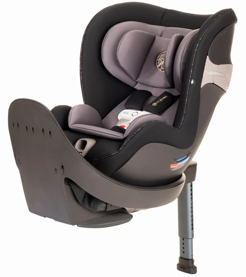 CYBEX Sirona S Rotating Convertible Car Seat With Load Leg And With SensorSafe - Premium Black 2 CYBEX Sirona S Rotating Convertible Car Seat With Load Leg And With SensorSafe - Premium Black - Image 2