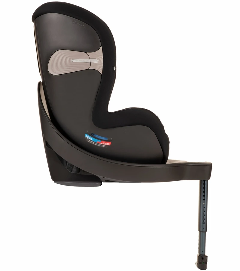 CYBEX Sirona S Rotating Convertible Car Seat With Load Leg And With SensorSafe - Premium Black 4 CYBEX Sirona S Rotating Convertible Car Seat With Load Leg And With SensorSafe - Premium Black - Image 4