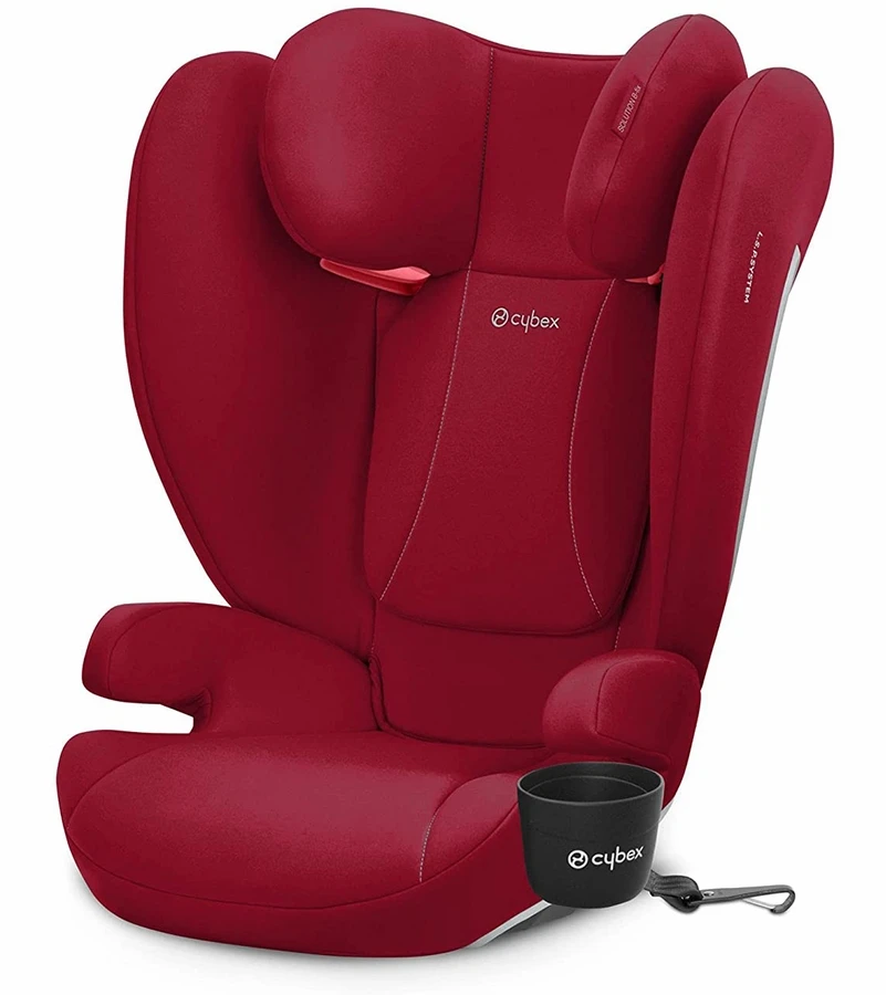 Cybex Solution B-fix Booster Car Seat - Dynamic Red 1 Cybex Solution B-fix Booster Car Seat - Dynamic Red