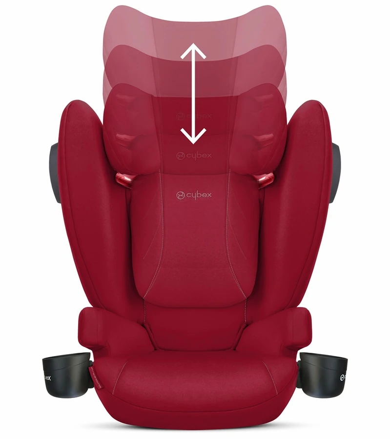 Cybex Solution B2-fix +Lux Booster Seat - Dynamic Red 2 Cybex Solution B2-fix +Lux Booster Seat - Dynamic Red - Image 2