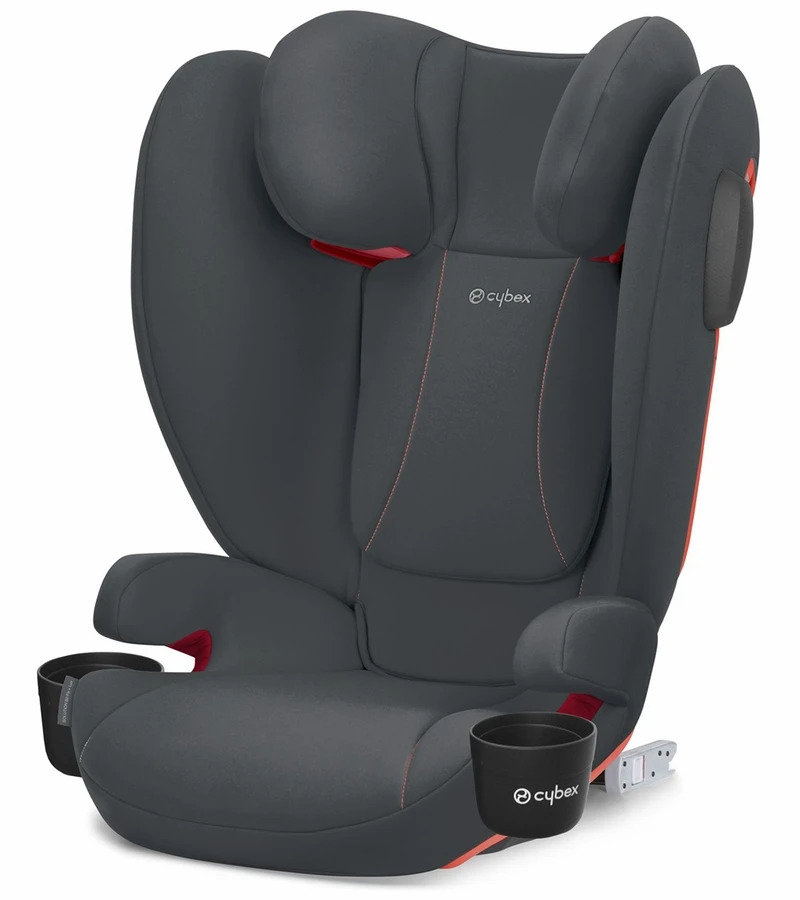 Cybex Solution B2-fix +Lux Booster Seat - Steel Grey 1 Cybex Solution B2-fix +Lux Booster Seat - Steel Grey