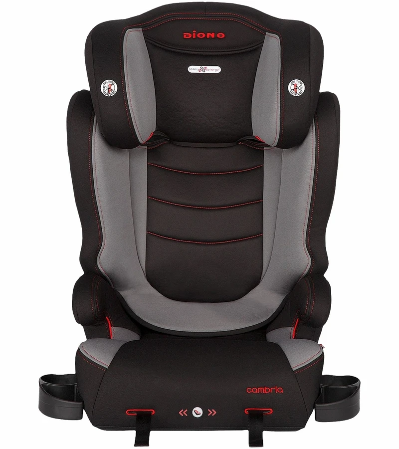Diono Cambria High Back Belt Positioning Booster Car Seat - Graphite 2 Diono Cambria High Back Belt Positioning Booster Car Seat - Graphite - Image 2