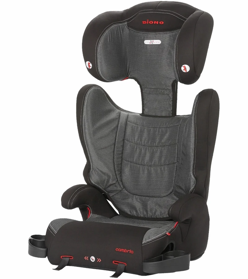 Diono Cambria High Back Belt Positioning Booster Car Seat - Shadow 3 Diono Cambria High Back Belt Positioning Booster Car Seat - Shadow - Image 3