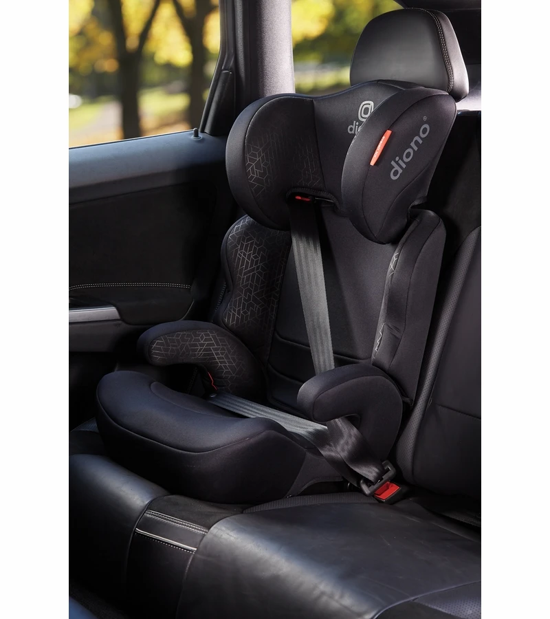 Diono Everett NXT High Back Belt Positioning Booster Car Seat - Black 6 Diono Everett NXT High Back Belt Positioning Booster Car Seat - Black - Image 6