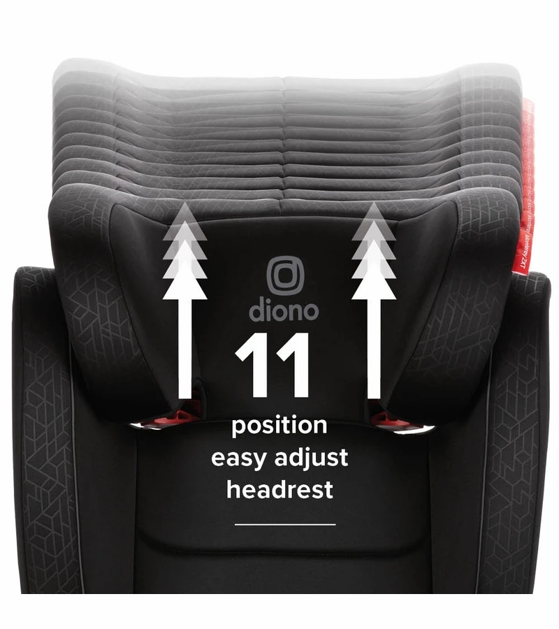 Diono Monterey 2XT Latch 2-in-1 Booster Car Seat - Black 5 Diono Monterey 2XT Latch 2-in-1 Booster Car Seat - Black - Image 5