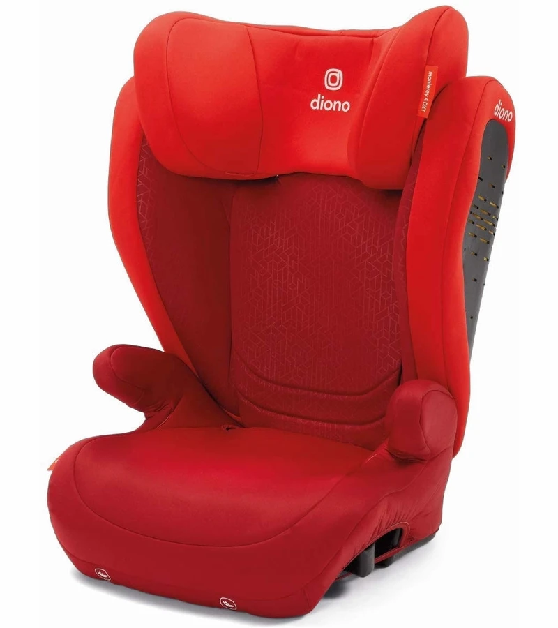 Diono Monterey 4DXT High Back Belt Positioning Booster Car Seat - Red 2 Diono Monterey 4DXT High Back Belt Positioning Booster Car Seat - Red - Image 2