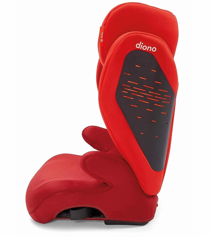 Diono Monterey 4DXT High Back Belt Positioning Booster Car Seat - Red 3 Diono Monterey 4DXT High Back Belt Positioning Booster Car Seat - Red - Image 3