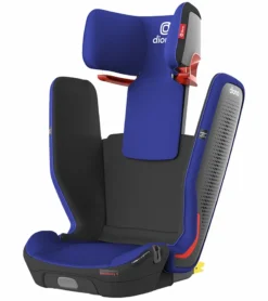 Diono Monterey 5iST FixSafe Belt Positioning High Back Booster Car Seat - Blue Sky