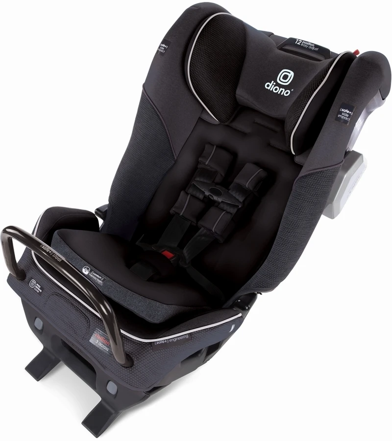 Diono Radian 3QX Ultimate 3 Across All-in-One Convertible Car Seat - Purple Plum 2 Diono Radian 3QX Ultimate 3 Across All-in-One Convertible Car Seat - Purple Plum - Image 2