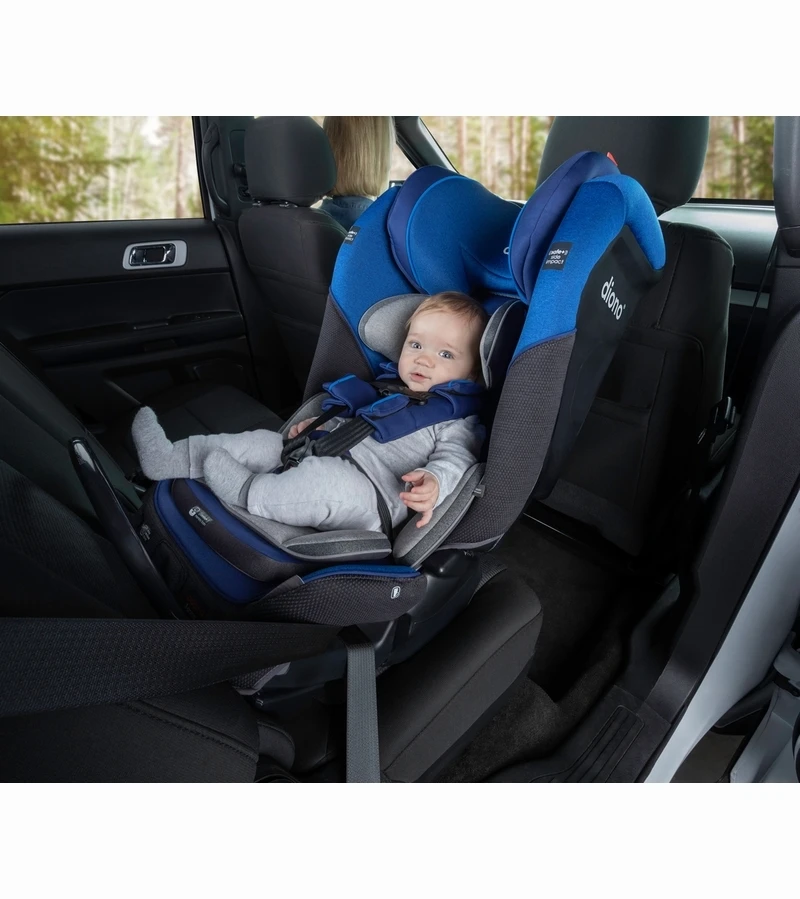 Diono Radian 3QX Ultimate 3 Across All-in-One Convertible Car Seat - Purple Plum 5 Diono Radian 3QX Ultimate 3 Across All-in-One Convertible Car Seat - Purple Plum - Image 5