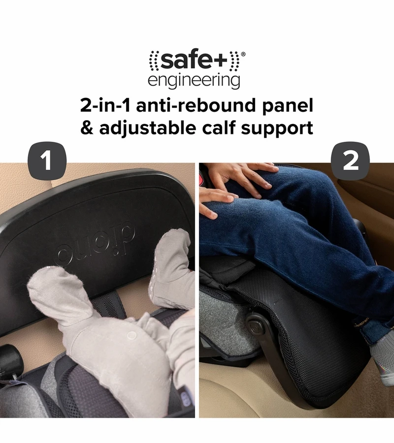 Diono Radian 3QXT+ Narrow All-in-One Convertible Car Seat - Black Jet 5 Diono Radian 3QXT+ Narrow All-in-One Convertible Car Seat - Black Jet - Image 5