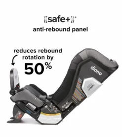 Diono Radian 3QXT+ Narrow All-in-One Convertible Car Seat - Black Jet 13 Diono Radian 3QXT+ Narrow All-in-One Convertible Car Seat - Black Jet -Britax || Graco || Maxi-Cosi Shop diono radian 3qxt narrow all in one convertible car seat black jet 87