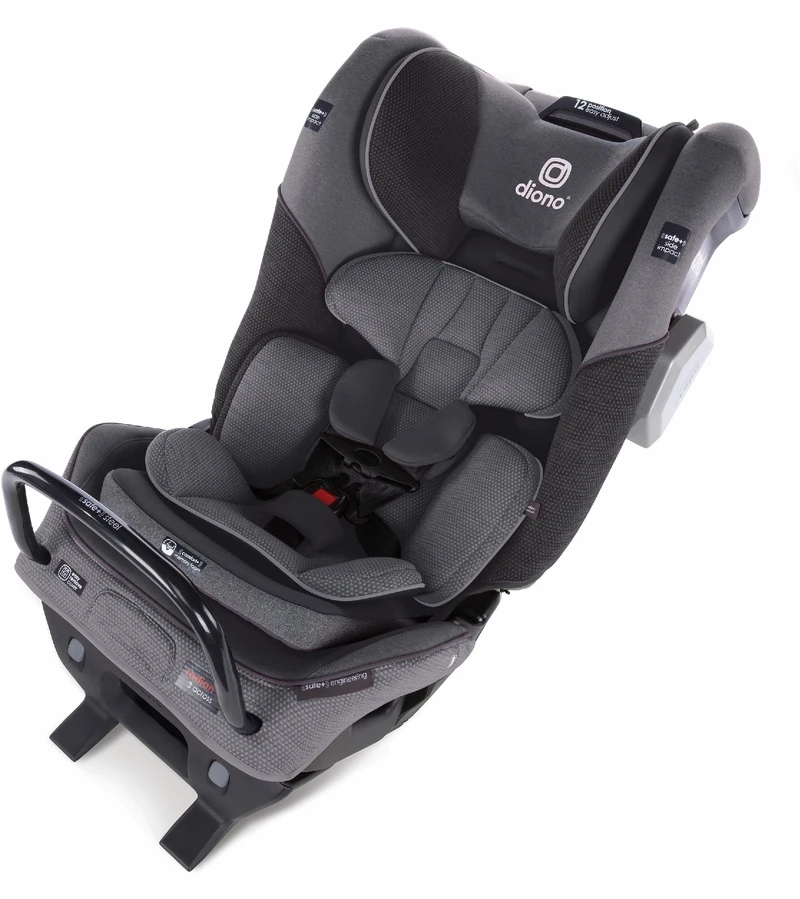 Diono Radian 3QXT Narrow All-in-One Convertible Car Seat - Gray Slate 2 Diono Radian 3QXT Narrow All-in-One Convertible Car Seat - Gray Slate - Image 2