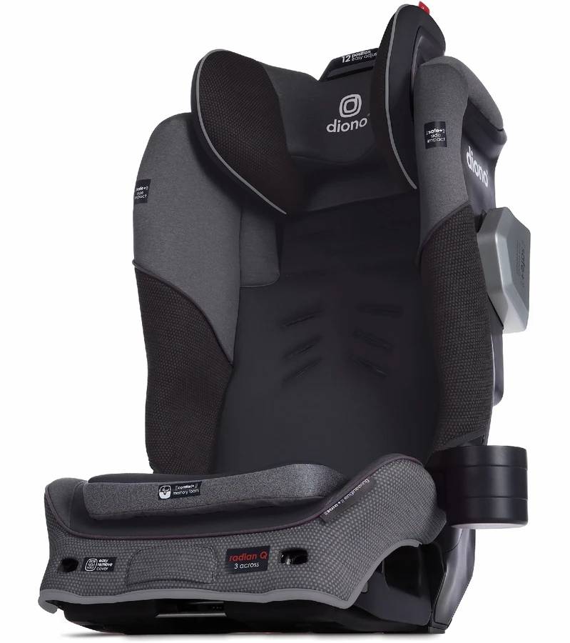 Diono Radian 3QXT Narrow All-in-One Convertible Car Seat - Gray Slate 5 Diono Radian 3QXT Narrow All-in-One Convertible Car Seat - Gray Slate - Image 5