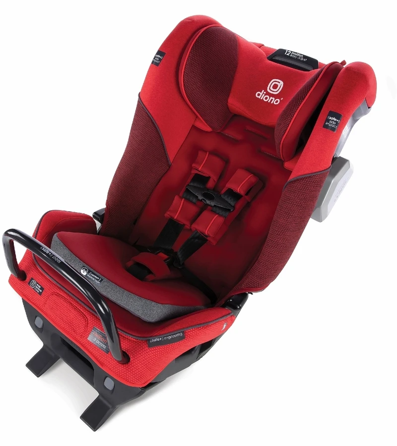 Diono Radian 3QXT Narrow All-in-One Convertible Car Seat - Red Cherry 3 Diono Radian 3QXT Narrow All-in-One Convertible Car Seat - Red Cherry - Image 3