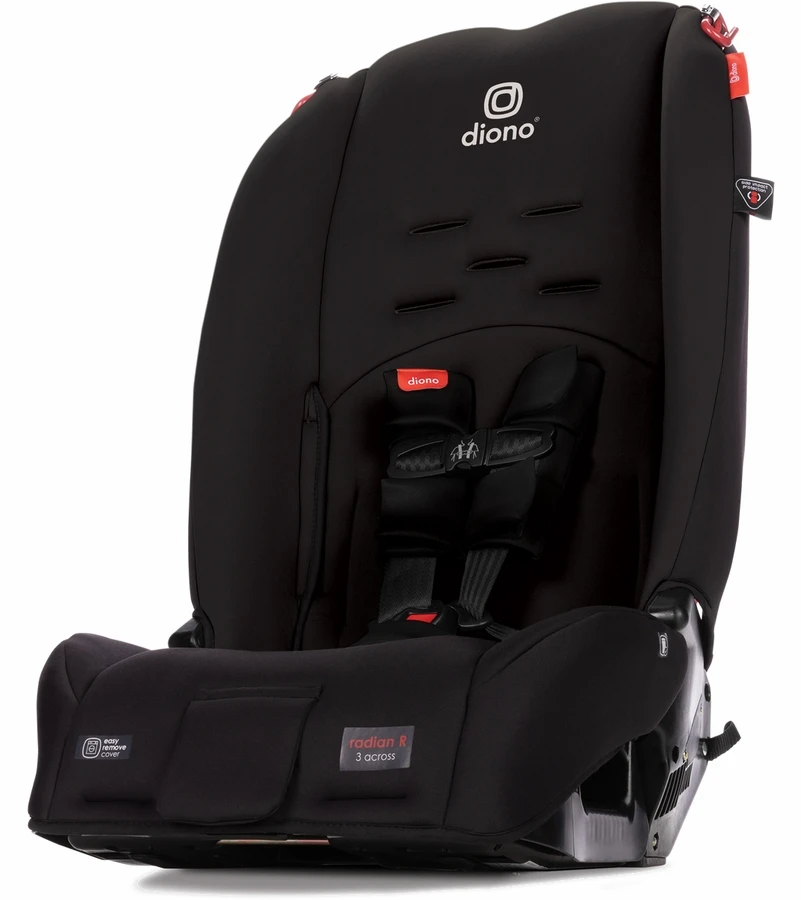 Diono Radian 3R Narrow All-in-One Convertible Car Seat - Black Jet 3 Diono Radian 3R Narrow All-in-One Convertible Car Seat - Black Jet - Image 3