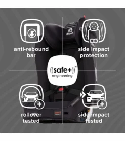 Diono Radian 3R SafePlus All-in-One Convertible Car Seat - Jet Black 9 Diono Radian 3R SafePlus All-in-One Convertible Car Seat - Jet Black -Britax || Graco || Maxi-Cosi Shop diono radian 3r safeplus all in one convertible car seat jet black 8