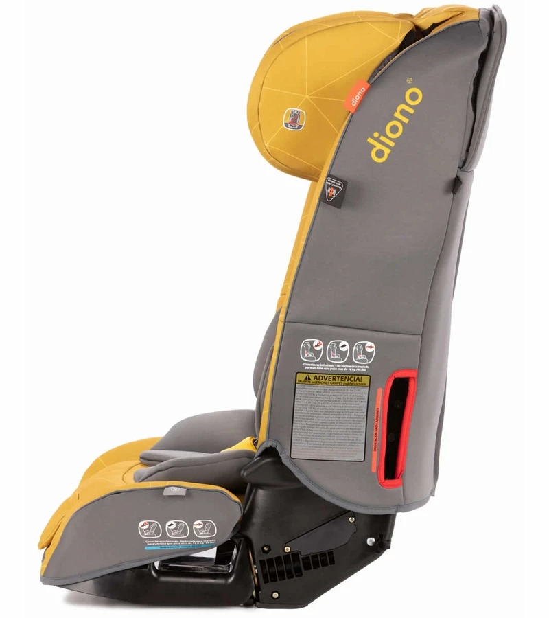 Diono Radian 3RXT All-in-One Convertible Car Seat 2019 Yellow Sulphur 5 Diono Radian 3RXT All-in-One Convertible Car Seat 2019 Yellow Sulphur - Image 5