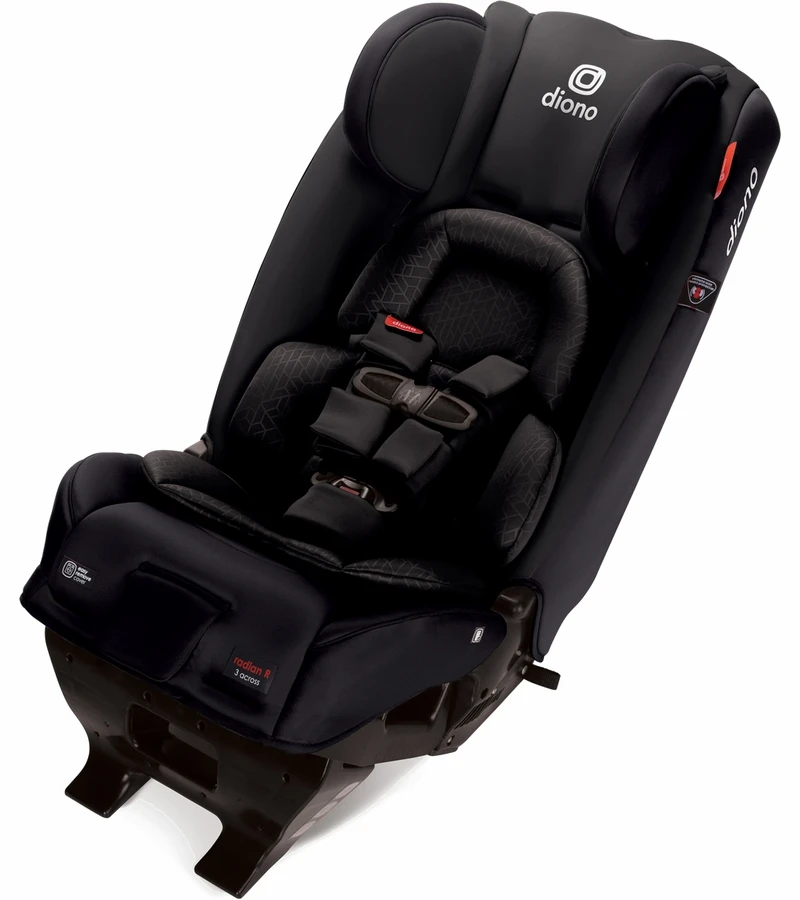 Diono Radian 3RXT All-in-One Convertible Car Seat - Black Jet 3 Diono Radian 3RXT All-in-One Convertible Car Seat - Black Jet - Image 3