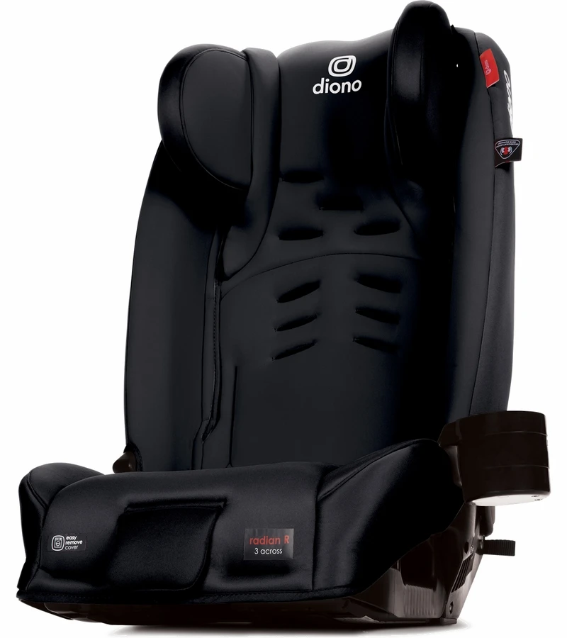 Diono Radian 3RXT All-in-One Convertible Car Seat - Black Jet 6 Diono Radian 3RXT All-in-One Convertible Car Seat - Black Jet - Image 6
